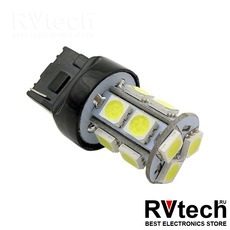 T20 T048A /белый/(W3*16q) 13SMD 5050, 1 contact, коробка 2 шт., Купить T20 T048A /белый/(W3*16q) 13SMD 5050, 1 contact, коробка 2 шт. в магазине РадиоВидео.рф, Светодиодная лампа