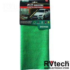 Салфетка микрофибра повышенной плотности AVS MF-6103 (35х40см) (1шт), Купить Салфетка микрофибра повышенной плотности AVS MF-6103 (35х40см) (1шт) в магазине РадиоВидео.рф, Уход за автомобилем