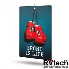 Ароматизатор AVS APS-009 Sport is Life (аром. Fire Ice/Огненный лёд) (бумажные), Купить Ароматизатор AVS APS-009 Sport is Life (аром. Fire Ice/Огненный лёд) (бумажные) в магазине РадиоВидео.рф, Ароматизаторы