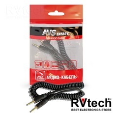 Кабель AVS с разъемом 3,5 jack - 3,5 jack (аудио) (2м) AU-611, Купить Кабель AVS с разъемом 3,5 jack - 3,5 jack (аудио) (2м) AU-611 в магазине РадиоВидео.рф, Автоэлектроника