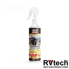 Полироль для приборной панели глянцевый (кокос) (триггер) 250 мл AVS AVK-611, Купить Полироль для приборной панели глянцевый (кокос) (триггер) 250 мл AVS AVK-611 в магазине РадиоВидео.рф, Автохимия и косметика