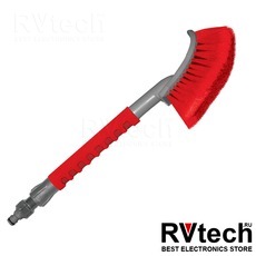 Щетка для мытья с насадкой для шланга AVS BH-0264, Купить Щетка для мытья с насадкой для шланга AVS BH-0264 в магазине РадиоВидео.рф, Уход за автомобилем