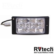 Противотуманные фары светодиодные (10LED) AVS PF-174L (12V 55A H3, LADA 2110-2112) 2 шт. белый, Купить Противотуманные фары светодиодные (10LED) AVS PF-174L (12V 55A H3, LADA 2110-2112) 2 шт. белый в магазине РадиоВидео.рф, Светотехника