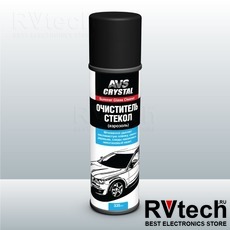Очиститель стекол "пенный" (аэрозоль) 335мл AVS AVK-028, Купить Очиститель стекол "пенный" (аэрозоль) 335мл AVS AVK-028 в магазине РадиоВидео.рф, Автохимия и косметика