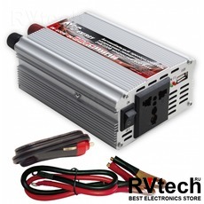 Автомобильный инвертор 24/220V AVS IN-600W-24, Купить Автомобильный инвертор 24/220V AVS IN-600W-24 в магазине РадиоВидео.рф, Преобразователи напряжения