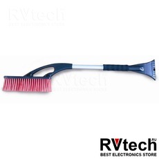 Щётка-скребок AVS WB-6312 (73 cм), мягкая ручка, распушенная щетина., Купить Щётка-скребок AVS WB-6312 (73 cм), мягкая ручка, распушенная щетина. в магазине РадиоВидео.рф, Уход за автомобилем