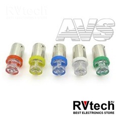 T8 B002 /красный/ (BA9S) линза: усеч. T4W,10 шт., Купить T8 B002 /красный/ (BA9S) линза: усеч. T4W,10 шт. в магазине РадиоВидео.рф, Светодиодная лампа