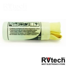 Натуральная замша в тубусе AVS NL-4332 (43*32см), Купить Натуральная замша в тубусе AVS NL-4332 (43*32см) в магазине РадиоВидео.рф, Уход за автомобилем