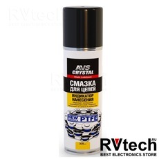 Смазка для цепей (PTFE) (аэрозоль)335 мл. AVS AVK-180, Купить Смазка для цепей (PTFE) (аэрозоль)335 мл. AVS AVK-180 в магазине РадиоВидео.рф, Автохимия и косметика