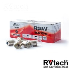 Лампа AVS Vegas 24V. R5W (BA15s) BOX (10 шт.), Купить Лампа AVS Vegas 24V. R5W (BA15s) BOX (10 шт.) в магазине РадиоВидео.рф, AVS Vegas