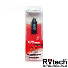 Автомобильное зарядное устройство USB (1 порт) AVS UC-311 (1,2А) (Black Edition), Купить Автомобильное зарядное устройство USB (1 порт) AVS UC-311 (1,2А) (Black Edition) в магазине РадиоВидео.рф, Автоэлектроника