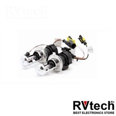 Лампы би-ксенон H4 (6000K) (2 шт.) AVS + комплект проводов KET, Купить Лампы би-ксенон H4 (6000K) (2 шт.) AVS + комплект проводов KET в магазине РадиоВидео.рф, Би-ксенон