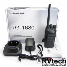 Рация Quansheng TG-1680, шт, Купить Рация Quansheng TG-1680, шт в магазине РадиоВидео.рф, Рации Quansheng (Китай)