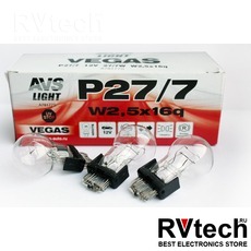 Лампа AVS Vegas 12V. P27/7 (W2,5x16q) BOX (10 шт.), Купить Лампа AVS Vegas 12V. P27/7 (W2,5x16q) BOX (10 шт.) в магазине РадиоВидео.рф, AVS Vegas