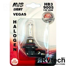Лампа галогенная AVS Vegas в блистере HB3/9005.12V.65W (1 шт.), Купить Лампа галогенная AVS Vegas в блистере HB3/9005.12V.65W (1 шт.) в магазине РадиоВидео.рф, AVS Vegas