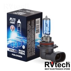 Лампа галогенная AVS ATLAS BOX /5000К/ HB4/9006.12V.55W (1 шт.), Купить Лампа галогенная AVS ATLAS BOX /5000К/ HB4/9006.12V.55W (1 шт.) в магазине РадиоВидео.рф, AVS ATLAS BOX