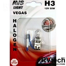 Лампа галогенная AVS Vegas в блистере H3.12V.55W (1 шт.), Купить Лампа галогенная AVS Vegas в блистере H3.12V.55W (1 шт.) в магазине РадиоВидео.рф, AVS Vegas