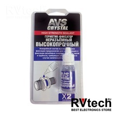 Герметик-фиксатор (анаэробный) высокопрочный 6мл AVS AVK-133, Купить Герметик-фиксатор (анаэробный) высокопрочный 6мл AVS AVK-133 в магазине РадиоВидео.рф, Автохимия и косметика