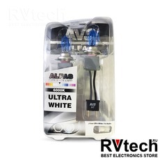 Газонаполненные лампы AVS "Alfas" "Ультра-белый" 6000К H7, комплект 2 шт., Купить Газонаполненные лампы AVS "Alfas" "Ультра-белый" 6000К H7, комплект 2 шт. в магазине РадиоВидео.рф, AVS "Alfas"