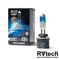 Лампа галогенная AVS ATLAS BOX /5000К/ H27/880 12V.27W (1 шт.), Купить Лампа галогенная AVS ATLAS BOX /5000К/ H27/880 12V.27W (1 шт.) в магазине РадиоВидео.рф, AVS ATLAS BOX