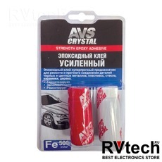 Клей эпоксидный (суперпрочный) 80 г AVS AVK-129, Купить Клей эпоксидный (суперпрочный) 80 г AVS AVK-129 в магазине РадиоВидео.рф, Автохимия и косметика
