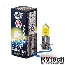 Лампа галогенная AVS ATLAS ANTI-FOG / BOX желтый H3.12V.55W (1 шт.), Купить Лампа галогенная AVS ATLAS ANTI-FOG / BOX желтый H3.12V.55W (1 шт.) в магазине РадиоВидео.рф, AVS ATLAS ANTI-FOG