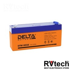 DELTA DTM 6032 - Аккумулятор для UPS. 6 V, 3,2 A, Купить DELTA DTM 6032 - Аккумулятор для UPS. 6 V, 3,2 A в магазине РадиоВидео.рф, Delta DTM