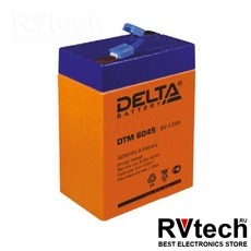 DELTA DTM 6045 - Аккумулятор для UPS. 6 V, 4,5 A, Купить DELTA DTM 6045 - Аккумулятор для UPS. 6 V, 4,5 A в магазине РадиоВидео.рф, Delta DTM