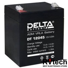 DELTA DT 12045 - Аккумулятор для UPS. 12 V, 4,5 A, Купить DELTA DT 12045 - Аккумулятор для UPS. 12 V, 4,5 A в магазине РадиоВидео.рф, Delta DT