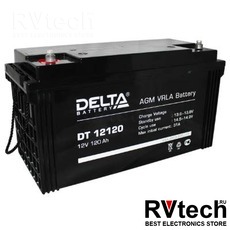 DELTA DT 12120 - Аккумулятор для UPS. 12 V, 120 A, Купить DELTA DT 12120 - Аккумулятор для UPS. 12 V, 120 A в магазине РадиоВидео.рф, Delta DT