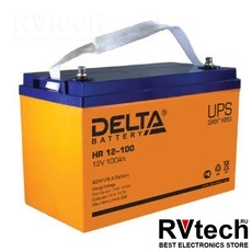 DELTA HR 12-100 - Аккумулятор для UPS. 12 V, 100 A, Купить DELTA HR 12-100 - Аккумулятор для UPS. 12 V, 100 A в магазине РадиоВидео.рф, Delta HR