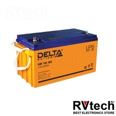 DELTA HR 12-65 - Аккумулятор для UPS. 12 V, 65 A, Купить DELTA HR 12-65 - Аккумулятор для UPS. 12 V, 65 A в магазине РадиоВидео.рф, Delta HR