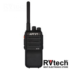 Рация Аргут А-73 UHF DMR - 5W, 2600mAh цифровая рация, Купить Рация Аргут А-73 UHF DMR - 5W, 2600mAh цифровая рация в магазине РадиоВидео.рф, Рации Аргут