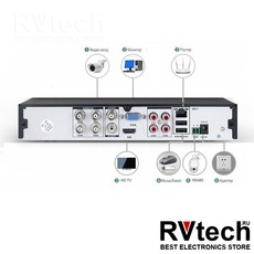 Видеорегистратор ALIS CAD-6604 4видео/4 аудио/2mpx/5in1/VGA/HDMI/1HDD, шт, Купить Видеорегистратор ALIS CAD-6604 4видео/4 аудио/2mpx/5in1/VGA/HDMI/1HDD, шт в магазине РадиоВидео.рф, Видеорегистраторы