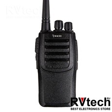 Racio R100H радиостанция UHF, 2Вт, 16 каналов, Купить Racio R100H радиостанция UHF, 2Вт, 16 каналов в магазине РадиоВидео.рф, Рации Racio