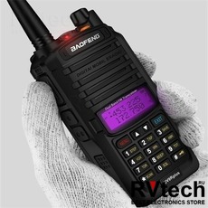 Рация Baofeng UV-9R Plus - 8W, 2800 mAh два диапазона, влагозащита IP67, Купить Рация Baofeng UV-9R Plus - 8W, 2800 mAh два диапазона, влагозащита IP67 в магазине РадиоВидео.рф, Рации Baofeng