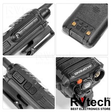 Рация Baofeng UV-9R Plus - 8W, 2800 mAh два диапазона, влагозащита IP67, Купить Рация Baofeng UV-9R Plus - 8W, 2800 mAh два диапазона, влагозащита IP67 в магазине РадиоВидео.рф, Рации Baofeng