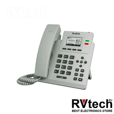 IP-телефон Yealink SIP-T31P, белый (Light Gray), Купить IP-телефон Yealink SIP-T31P, белый (Light Gray) в магазине РадиоВидео.рф, Настольные IP-телефоны