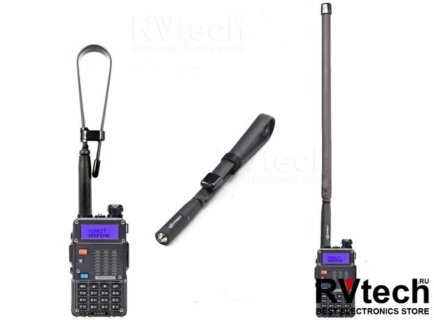 Антенна тактическая "ЛИНЕЙКА" (144/430 Мгц) SMA-J, 47 см для рации Baofeng, Купить Антенна тактическая "ЛИНЕЙКА" (144/430 Мгц) SMA-J, 47 см для рации Baofeng в магазине РадиоВидео.рф, Антенна Baofeng