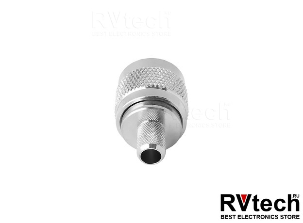 Разъем VEGATEL N-111/5D под кабель 5D-FB, Купить Разъем VEGATEL N-111/5D под кабель 5D-FB в магазине РадиоВидео.рф, Разъемы, переходники, пигтейлы VEGATEL