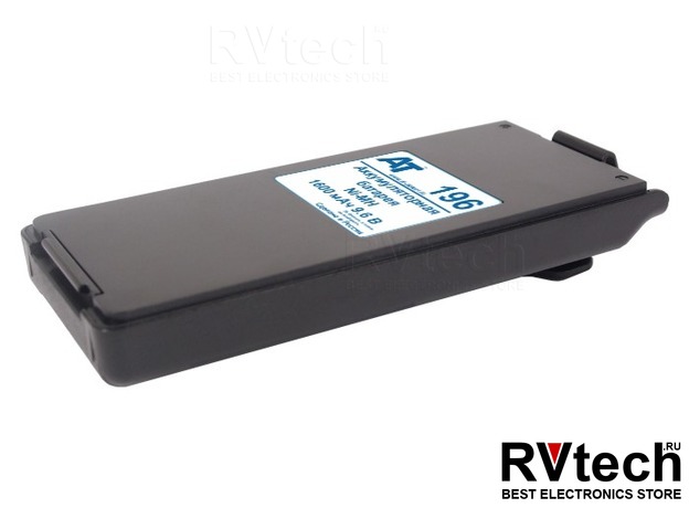 Аккумулятор AT 196 (Ni-MH, 9.6В, 1600мАч), Купить Аккумулятор AT 196 (Ni-MH, 9.6В, 1600мАч) в магазине РадиоВидео.рф, ICOM