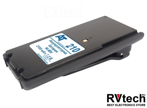 Аккумулятор AT 210 (Ni-MH, 7.2В, 2100мАч), Купить Аккумулятор AT 210 (Ni-MH, 7.2В, 2100мАч) в магазине РадиоВидео.рф, ICOM