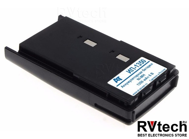 Аккумулятор AT 1350 (Ni-MH, 6В, 1350мАч), Купить Аккумулятор AT 1350 (Ni-MH, 6В, 1350мАч) в магазине РадиоВидео.рф, ЭРИКА