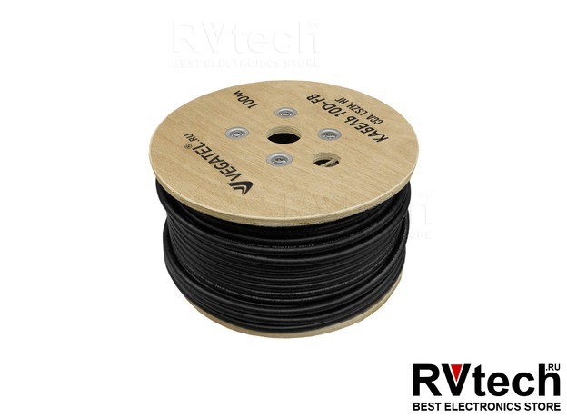 Кабель VEGATEL 10D-FB (ГОСТ), Купить Кабель VEGATEL 10D-FB (ГОСТ) в магазине РадиоВидео.рф, Кабель коаксиальный и фидерный