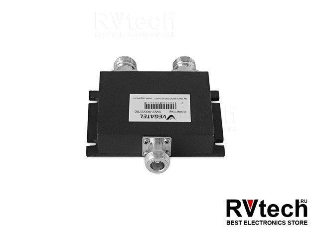 Сплиттер VEGATEL SW2, Купить Сплиттер VEGATEL SW2 в магазине РадиоВидео.рф, Сплиттеры широкополосные