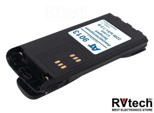 Аккумулятор AT 9013 (Li-ion, 7.5В, 2200мАч), Купить Аккумулятор AT 9013 (Li-ion, 7.5В, 2200мАч) в магазине РадиоВидео.рф, MOTOROLA