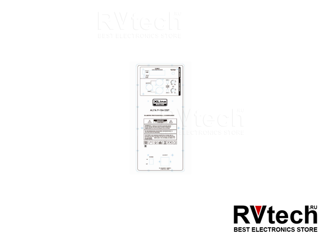 XLine ALFA P-15A DSP Акустическая система активная с DSP и Bluetooth, Купить XLine ALFA P-15A DSP Акустическая система активная с DSP и Bluetooth в магазине РадиоВидео.рф, Акустические системы активные