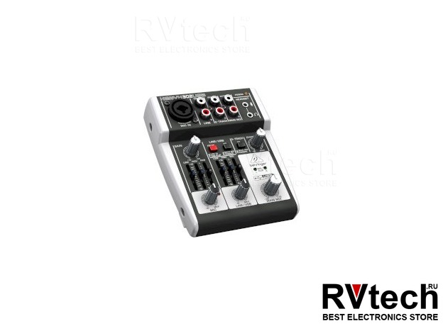 Behringer 302USB Аналоговый микшер, Купить Behringer 302USB Аналоговый микшер в магазине РадиоВидео.рф, Микшерные пульты аналоговые
