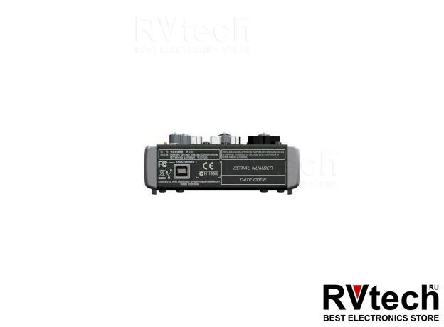 Behringer 302USB Аналоговый микшер, Купить Behringer 302USB Аналоговый микшер в магазине РадиоВидео.рф, Микшерные пульты аналоговые