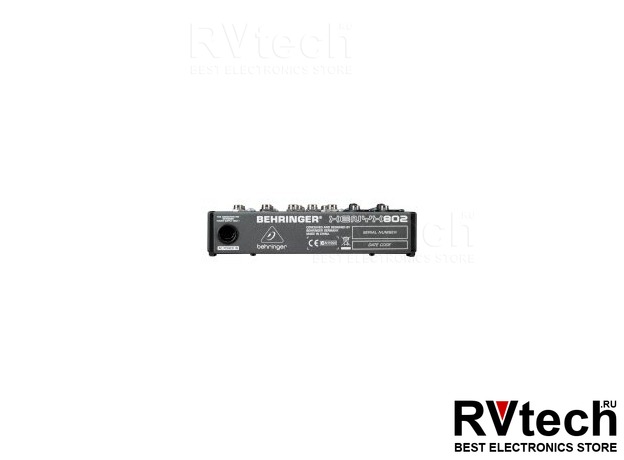 Behringer 802 Аналоговый микшер, Купить Behringer 802 Аналоговый микшер в магазине РадиоВидео.рф, Микшерные пульты аналоговые